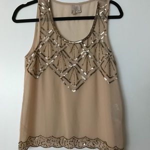 Sequin top